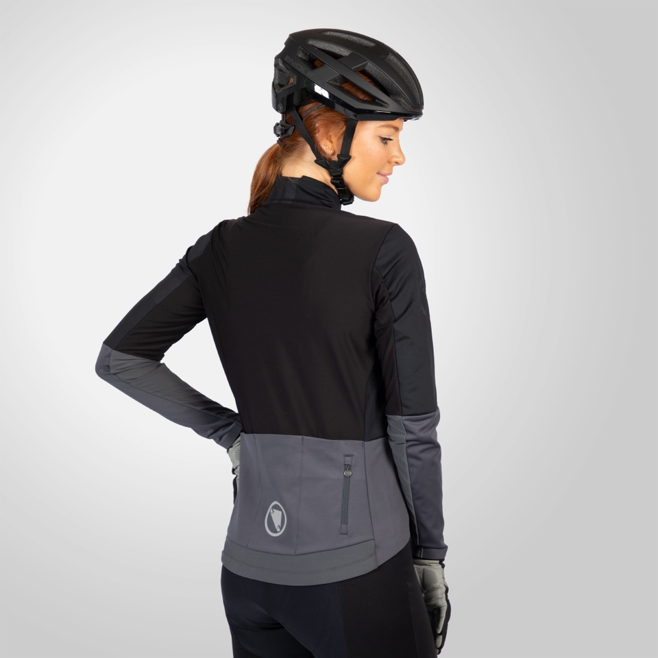Women's FS260 Jetstream LS Jersey - Black