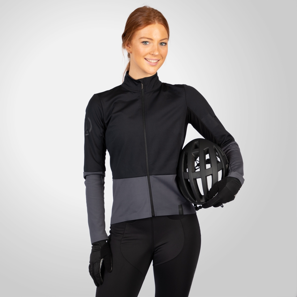 Women's FS260 Jetstream LS Jersey - Black