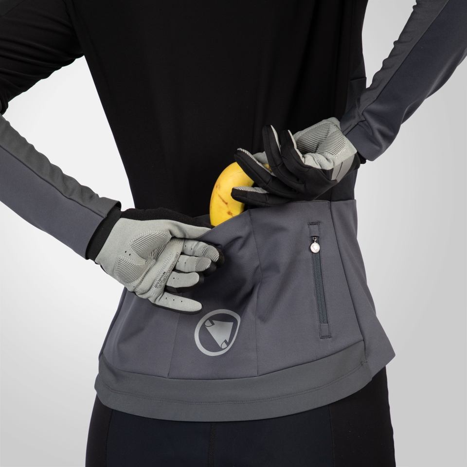 Women's FS260 Jetstream LS Jersey - Black