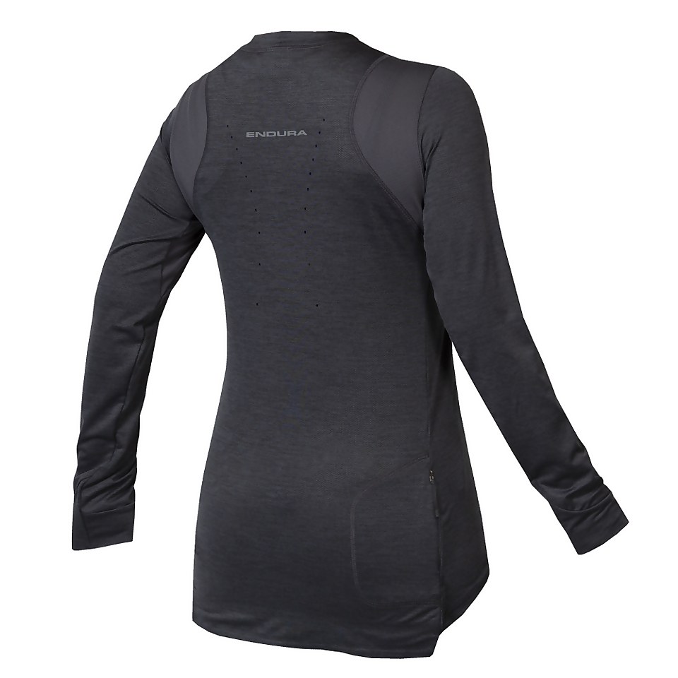 SingleTrack Trikot (langarm) für Damen - Grau