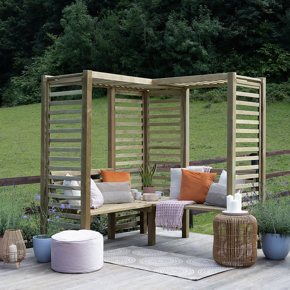 Firenze Corner Arbour (Home Delivery)