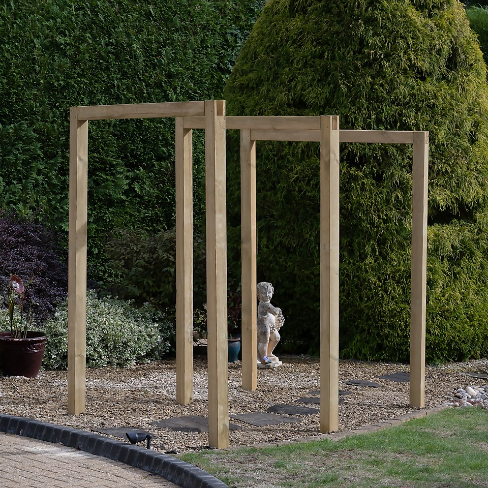 Sleeper Arch Set Of 3 (Home Delivery)