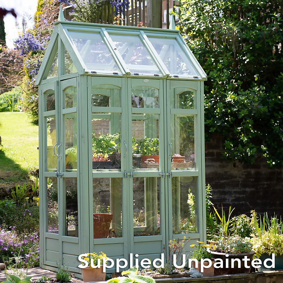 Forest Victorian Walk Around Greenhouse with Auto Vent (Home Delivery)