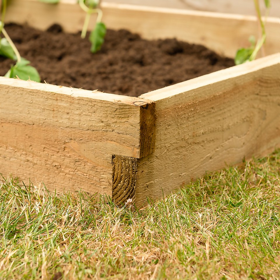 Caledonian Compact Raised Bed - 90 x 90cm (Home Delivery)