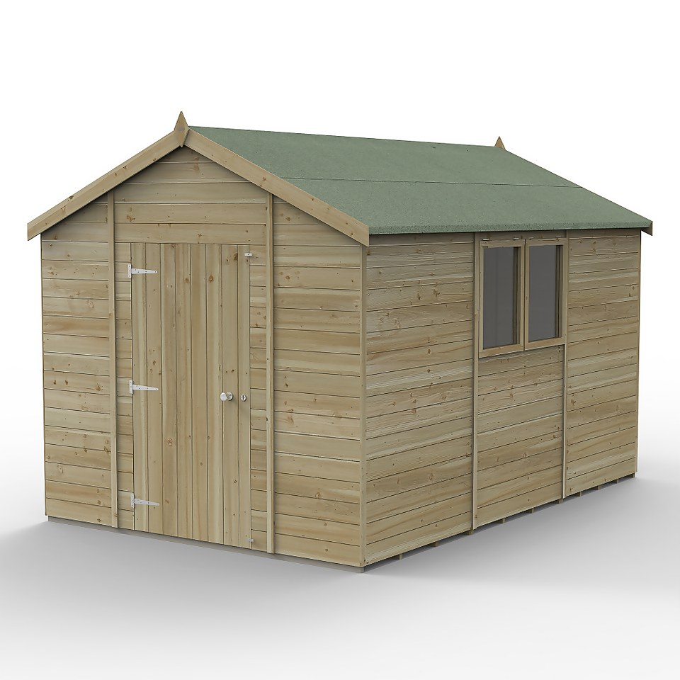 Timberdale 12x8  Apex Shed (Home Delivery)