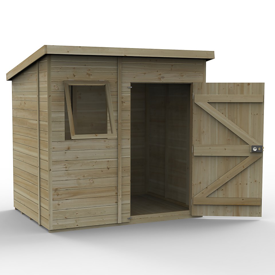 Timberdale 7x5 Pent Shed (Home Delivery)