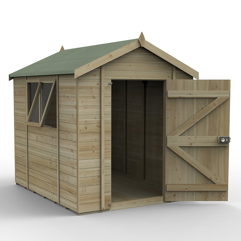 Timberdale 8x6 Apex Shed (Home Delivery)
