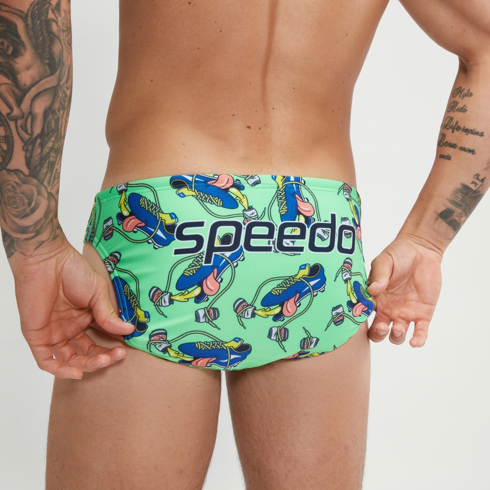 Men's Escape 5cm Brief Green