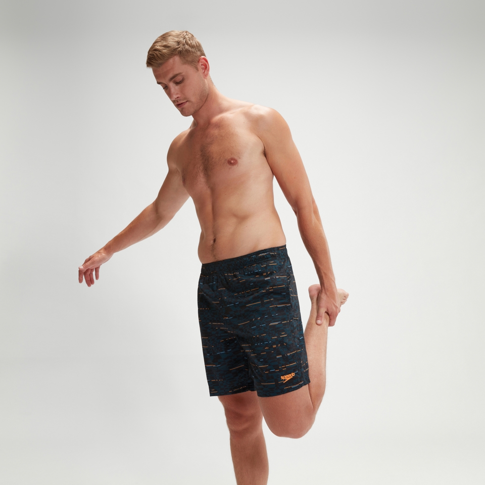 Men's Xpress Lite 18'' Swim Shorts Black/Blue