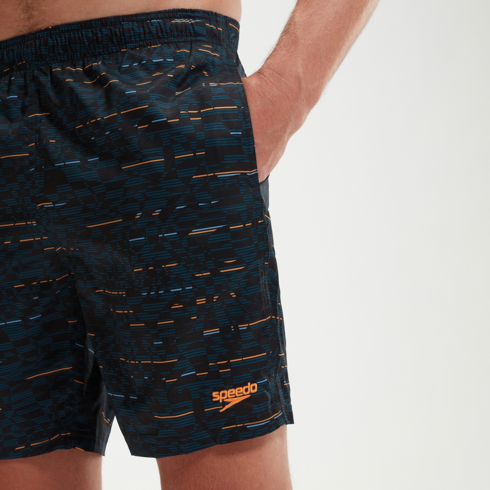 Men's Xpress Lite 18'' Swim Shorts Black/Blue