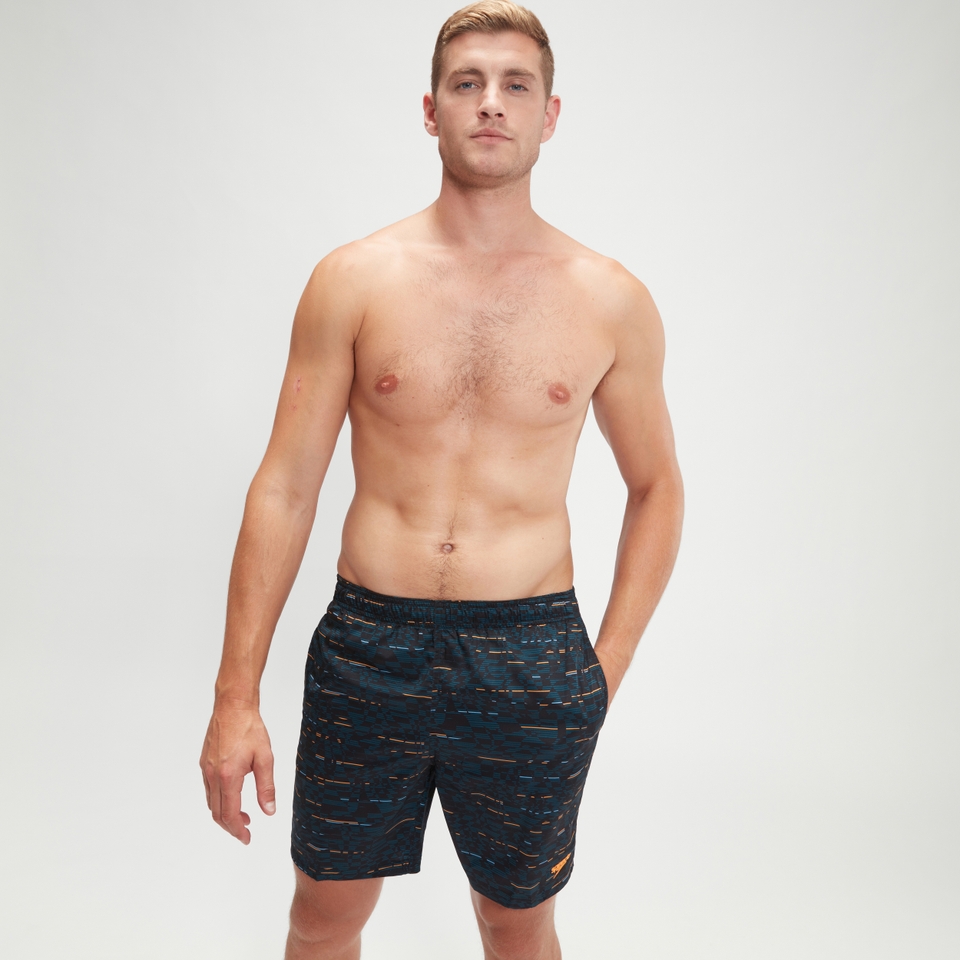 Men's Xpress Lite 18'' Swim Shorts Black/Blue