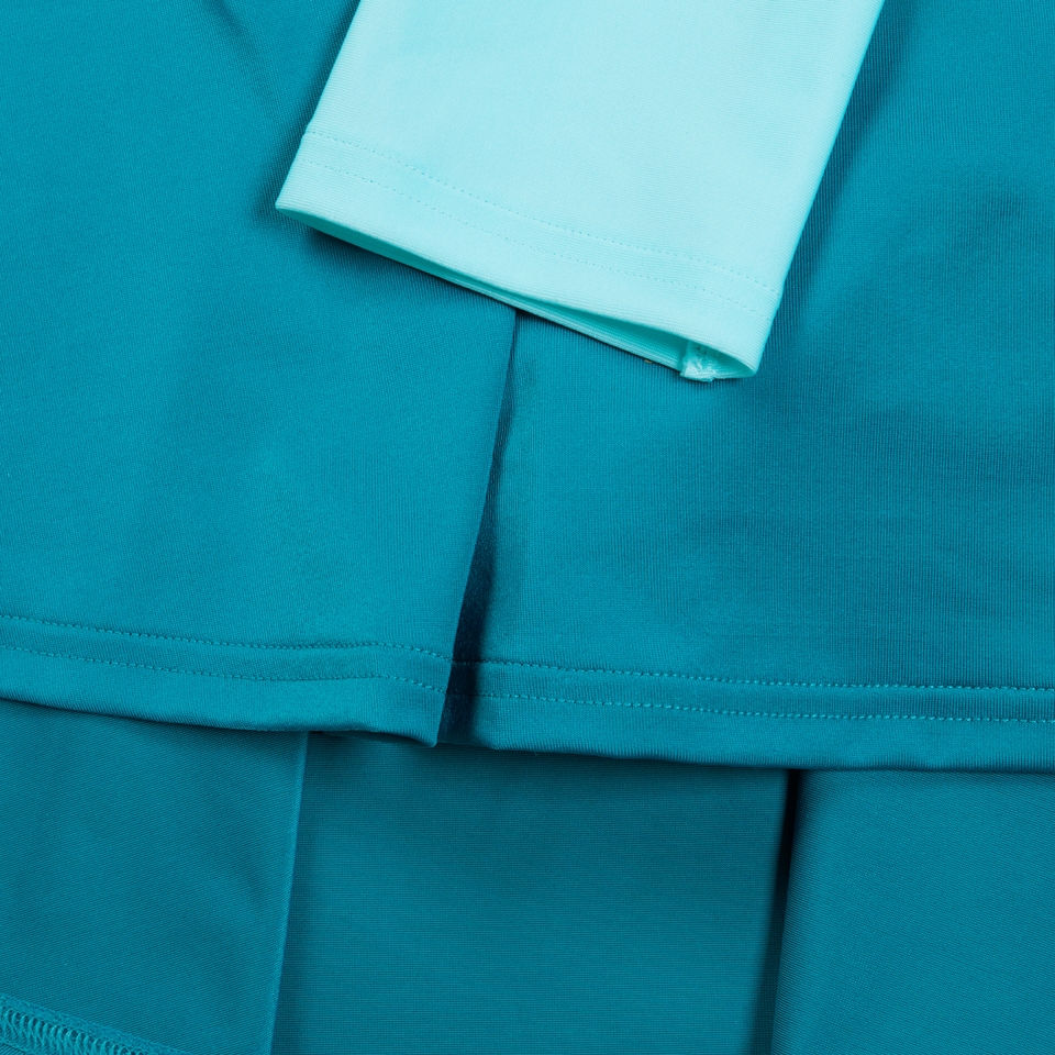 Langarm-Badekleid für Damen