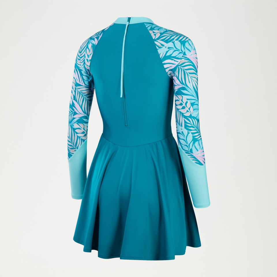 Langarm-Badekleid für Damen