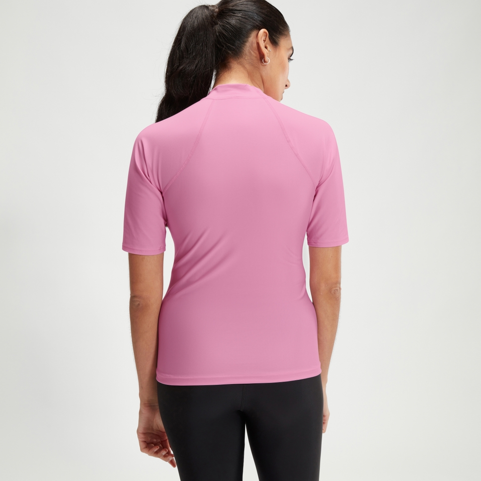 Kurzarm-Rash-Top für Damen
