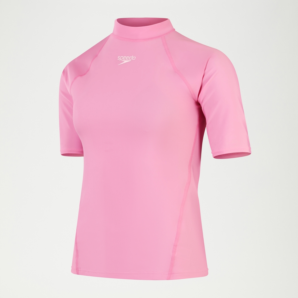 Kurzarm-Rash-Top für Damen