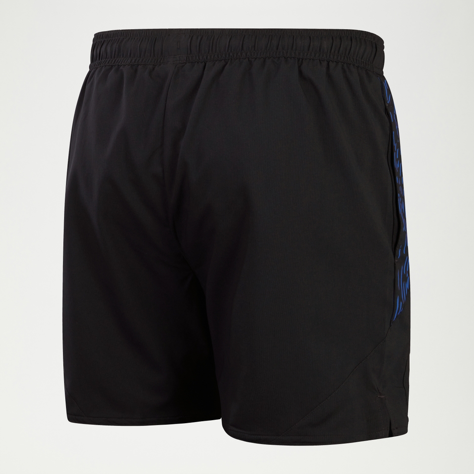 Xpress Lite-Schwimmshorts 40 cm für Herren Schwarz/Blau