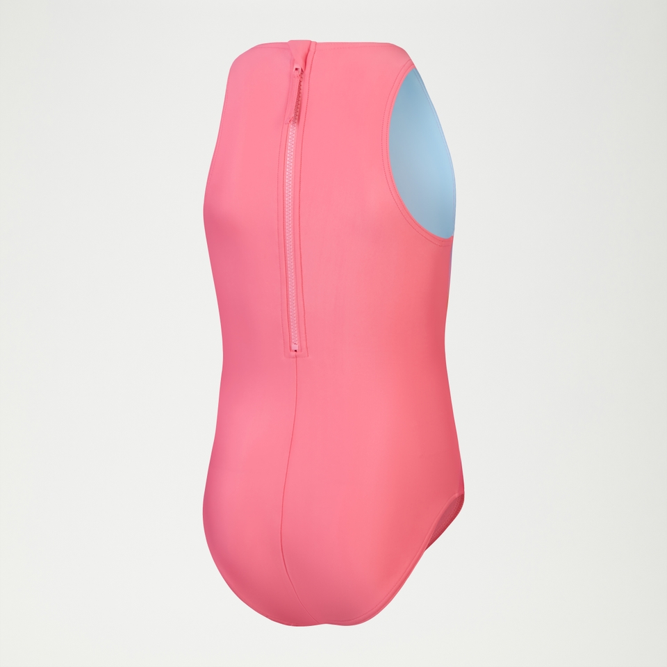 Girls Printed HydrasuitPInk/Bue