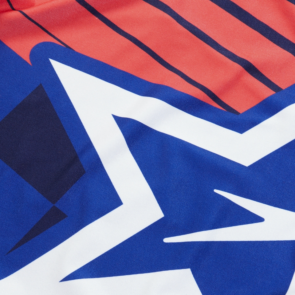 Maillot de bain Club Training femme Placement Digital SuperStar Bleu/rouge