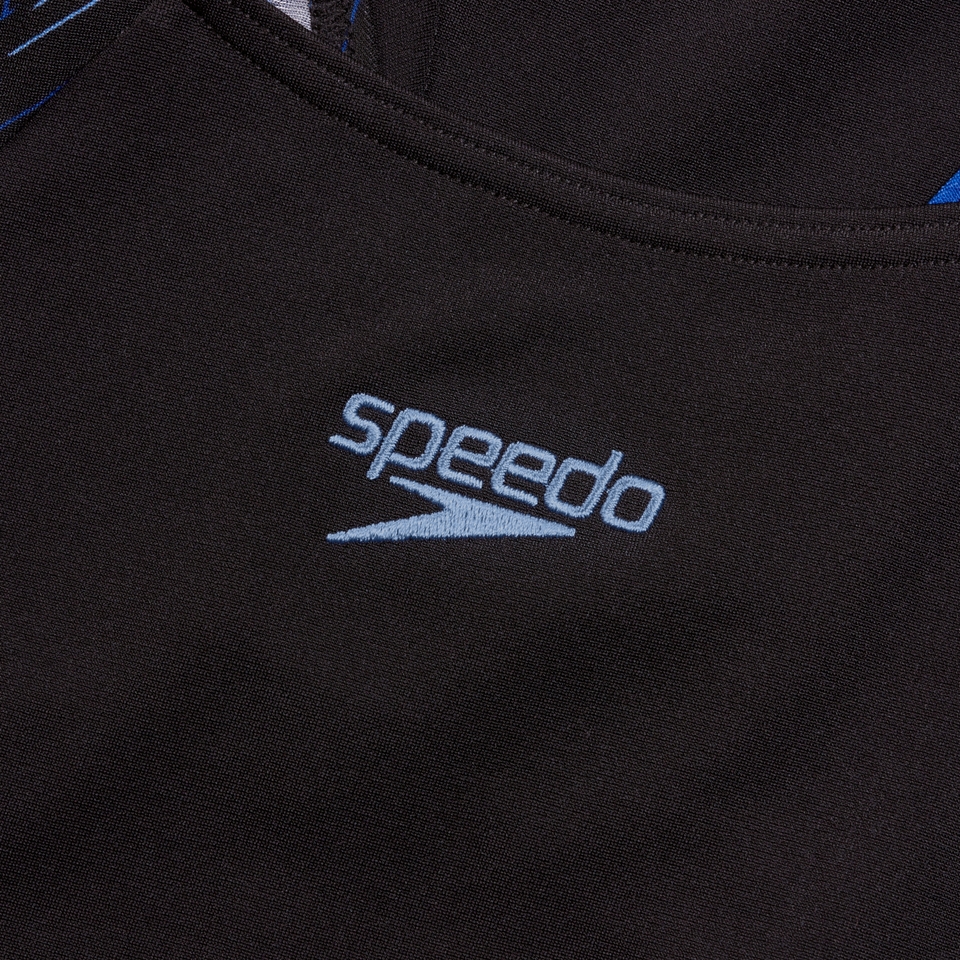 Women's HyperBoom Legsuit Black/Blue