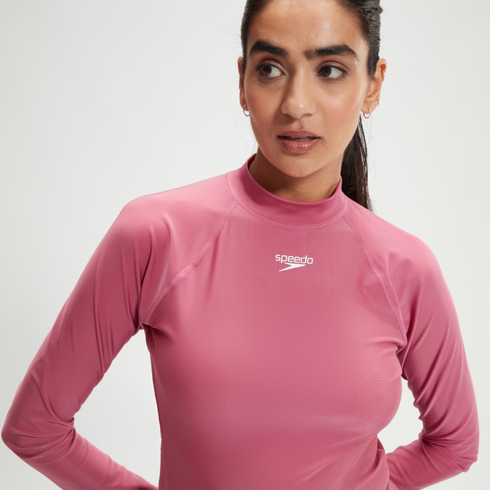 Langarm-Rash-Top für Damen