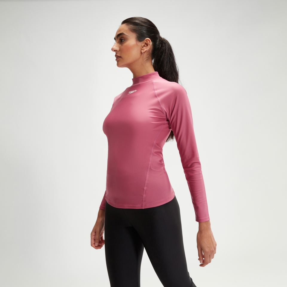 Langarm-Rash-Top für Damen