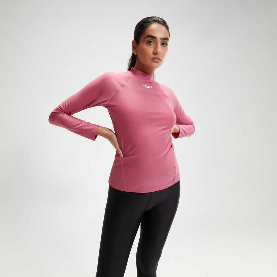 Langarm-Rash-Top für Damen