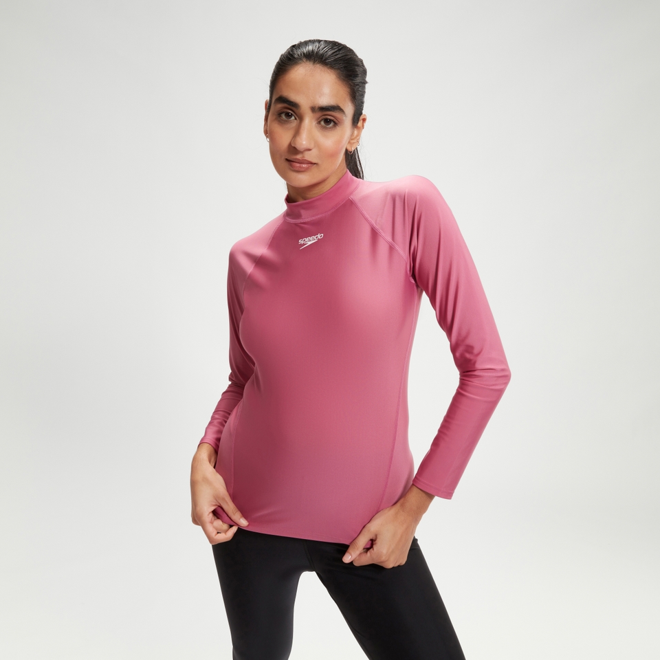 Langarm-Rash-Top für Damen
