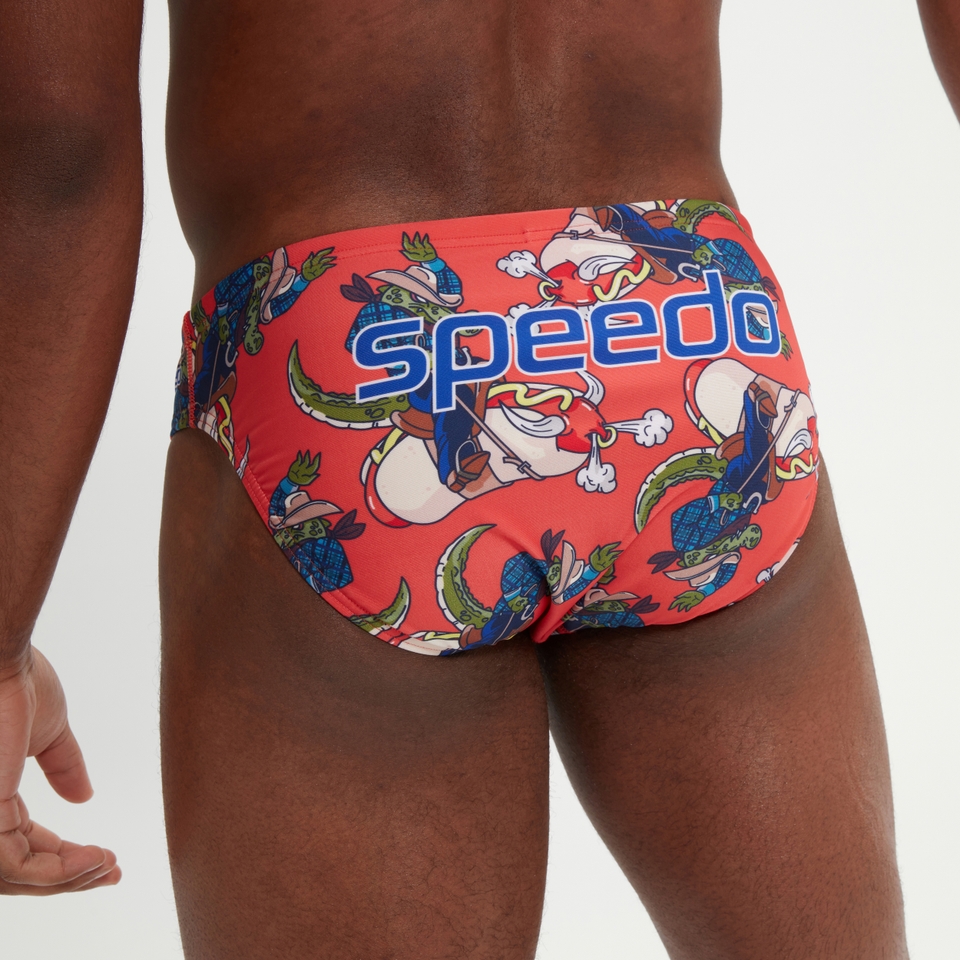 Men's Escape 5cm Brief Red