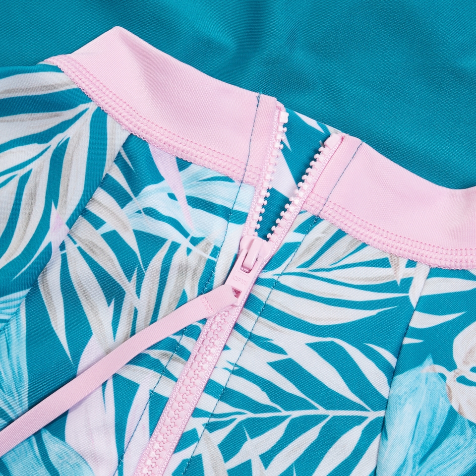 Women's Long Sleeve Swimsuit Extra Low Leg