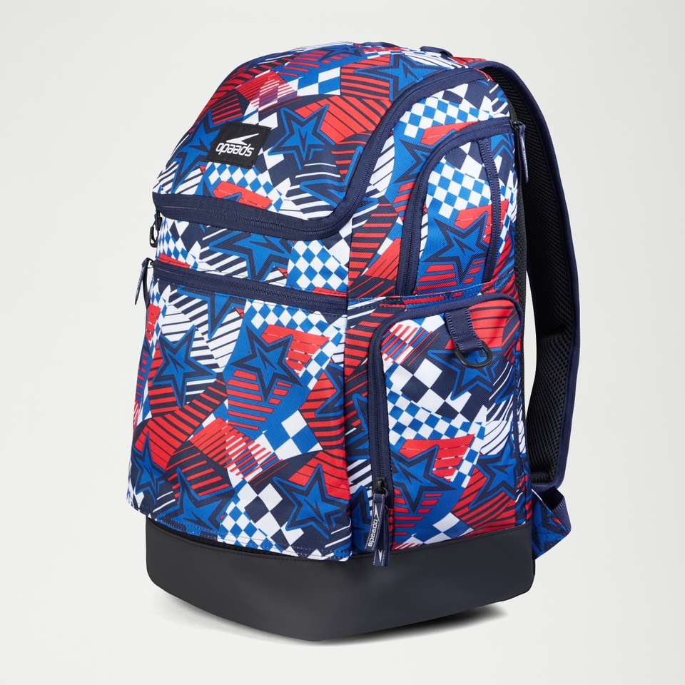 Unisex Teamster 2.0 Rucksack 35L Blue/Red