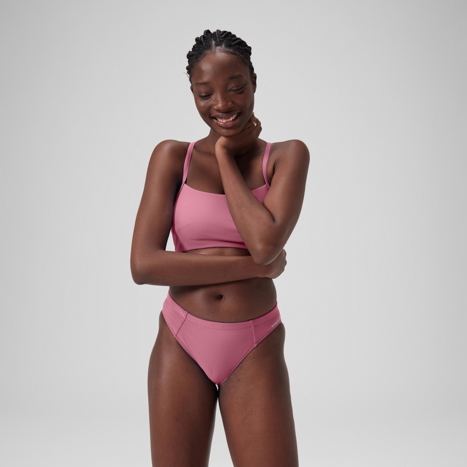 Women's Solid Classic Bottom Pink