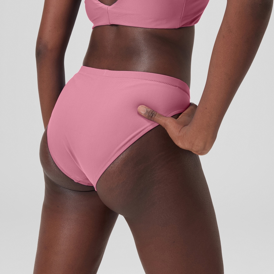 Women's Solid Classic Bottom Pink
