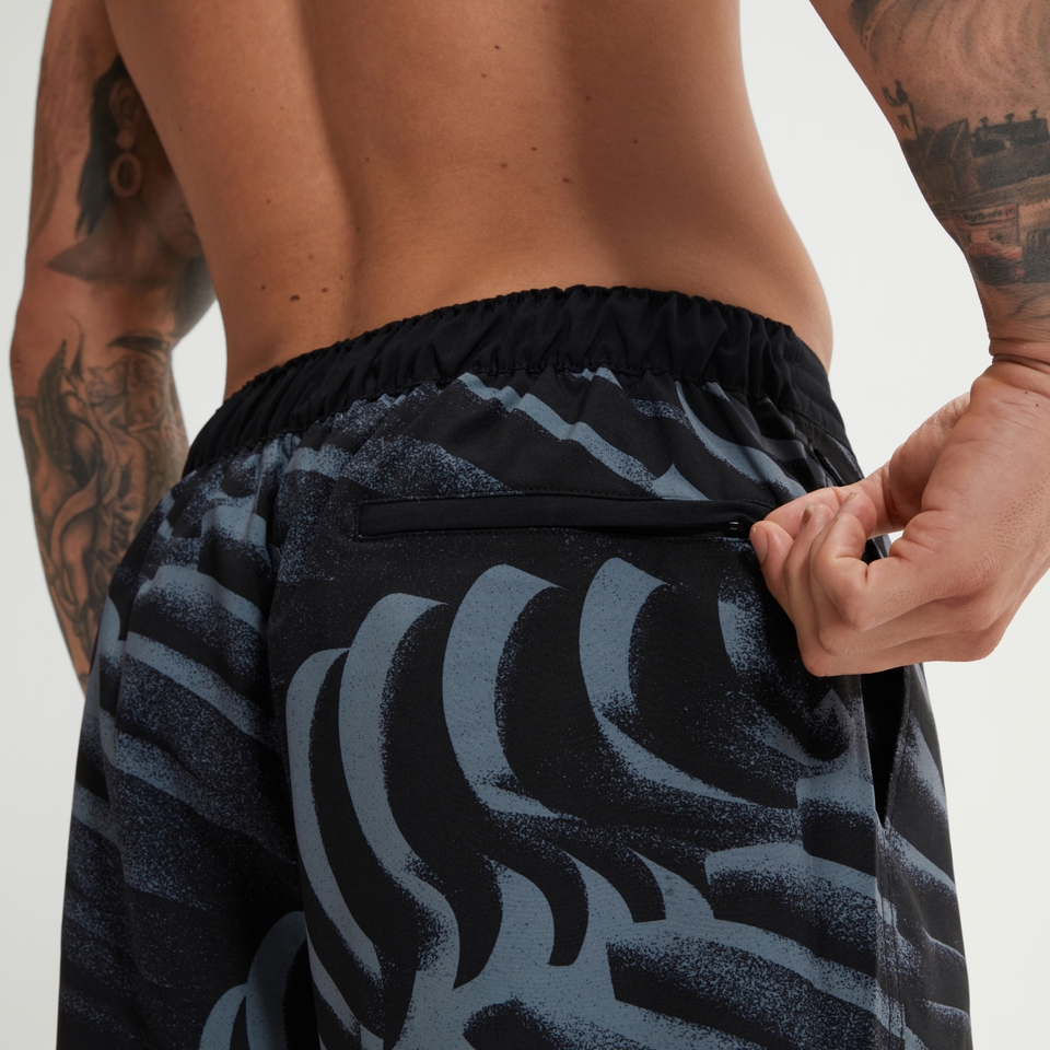 Men's Printed Bondi Basin 20" Boardshort Gray