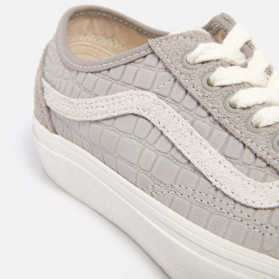Vans jersey old skool grey & true white store