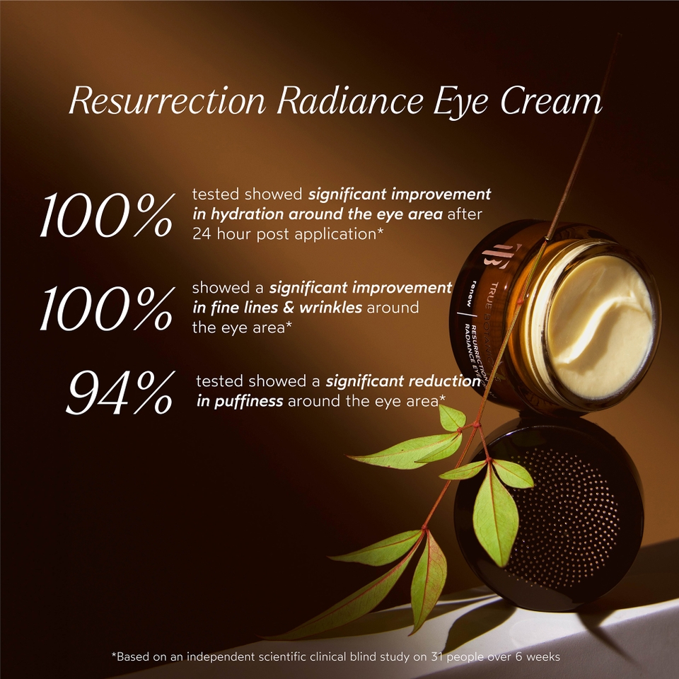 True Botanicals Resurrection Radiance Eye Cream 15ml