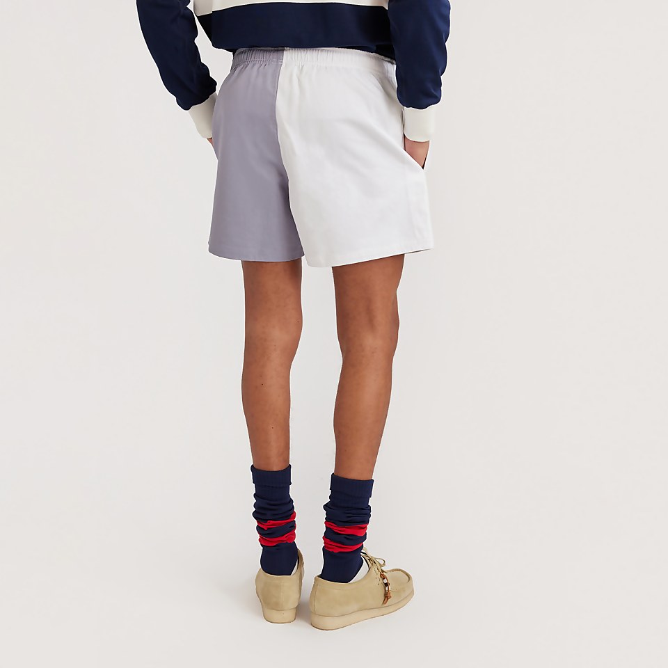 MENS CCC X PERCIVAL COTTON SHORT WHITE/MULTI
