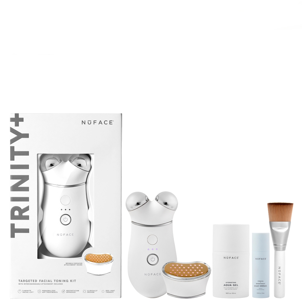 NuFACE Trinity+ and Wrinkle Reducer Attachment