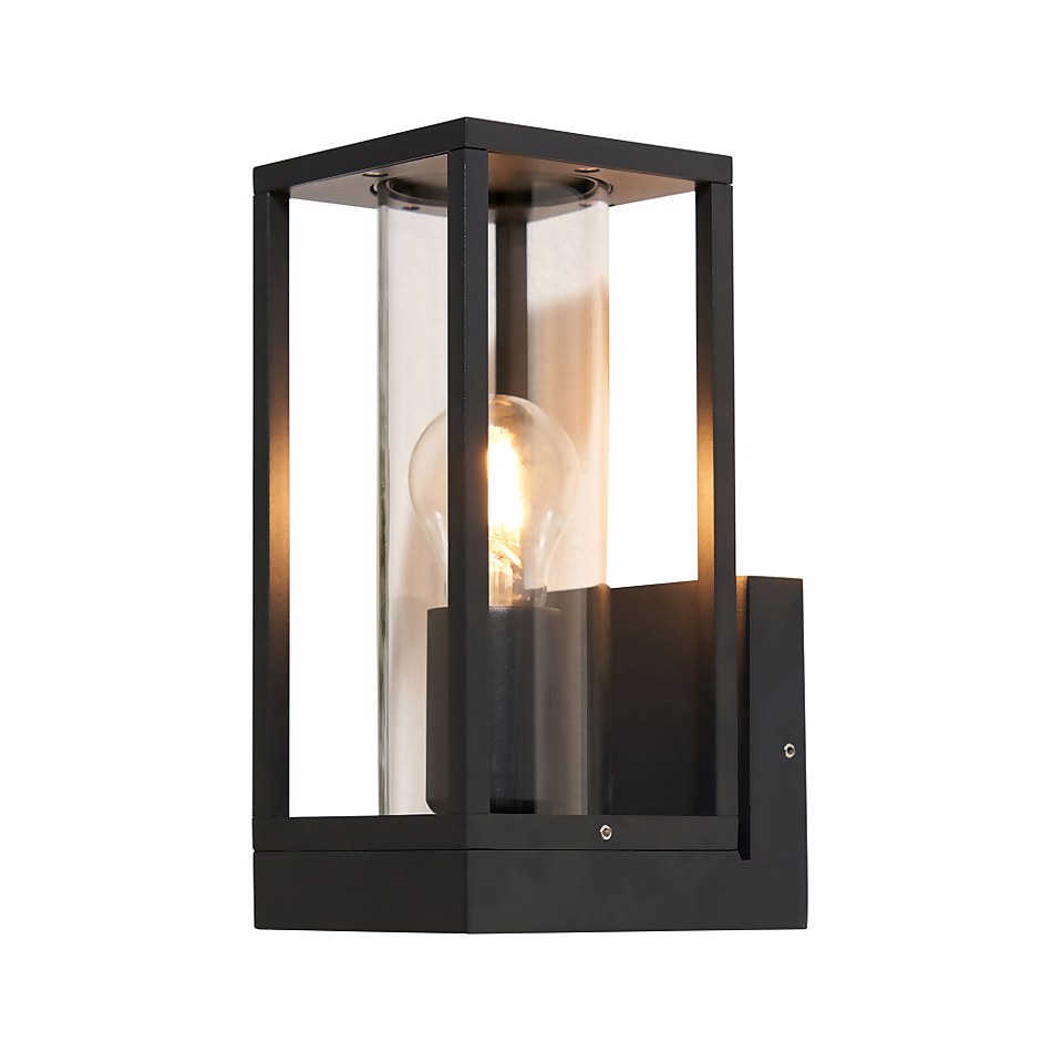 Harmby Outdoor Wall Lantern - Black