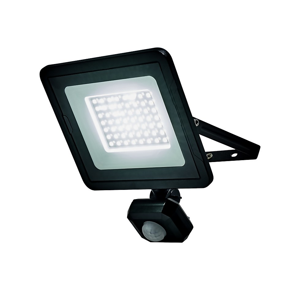 30W LED Outdoor Floodlight with PIR Motion Sensor