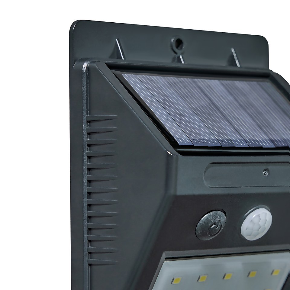 4W LED Fixed Solar Floodlight with PIR Motion Sensor