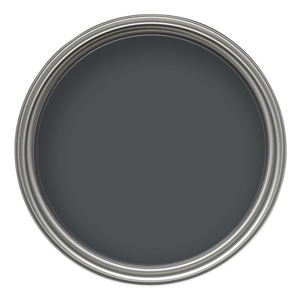 Crown Quick Dry Satin Paint Anthracite - 750ml