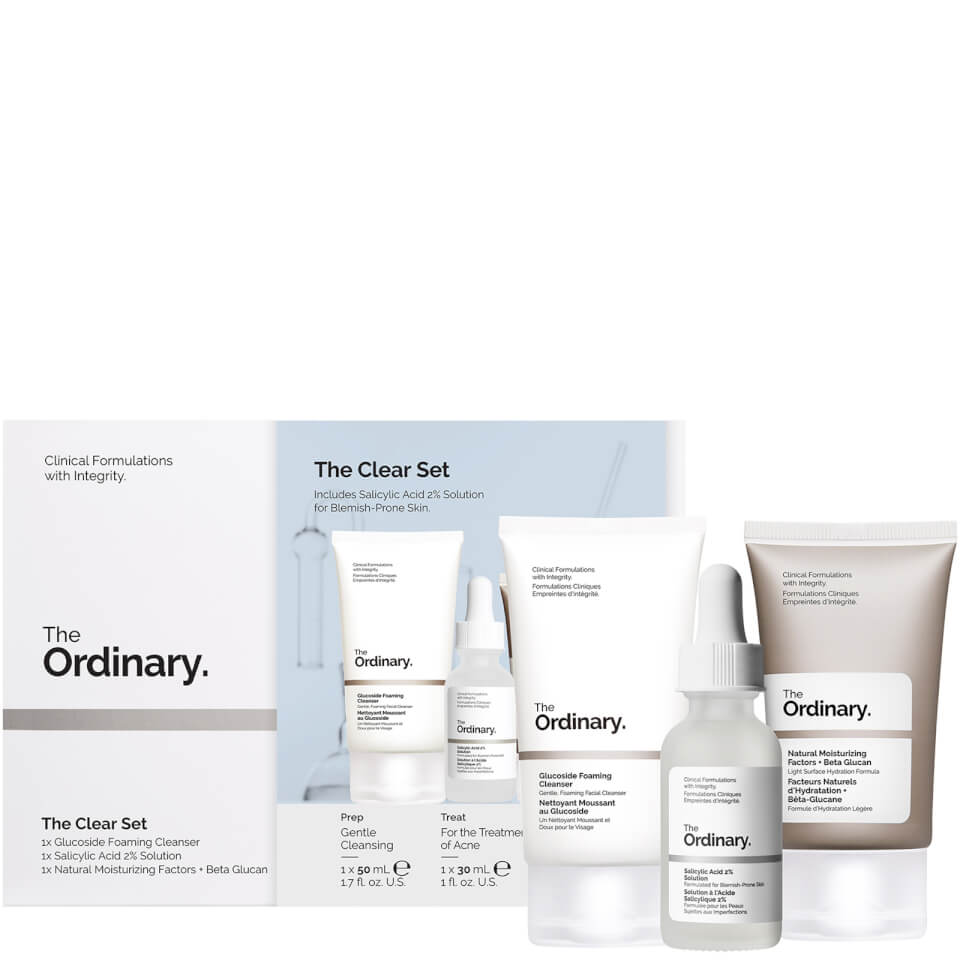 The Ordinary The Clear Set - FREE Delivery