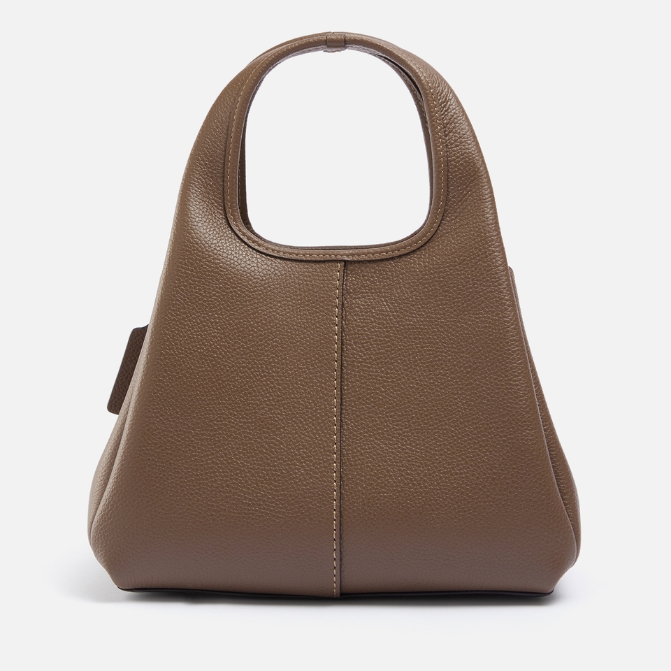 Coach Lana 23 Polished Pebble-Grain Leather Shoulder Bag