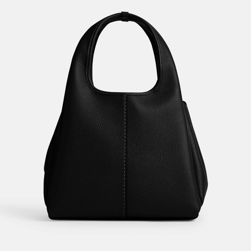 Coach Lana Polished Pebble Leather Shoulder Bag 23 - Black