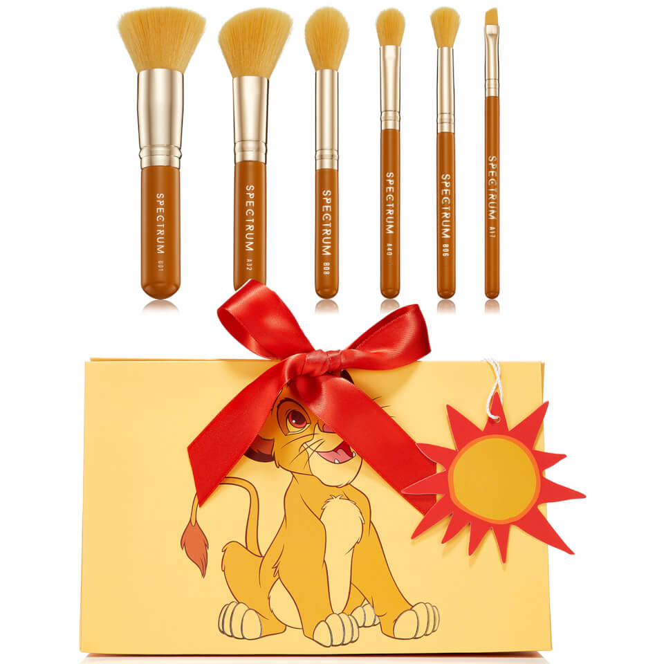 Spectrum Collections Simba 6-Piece Giftable Brush Set