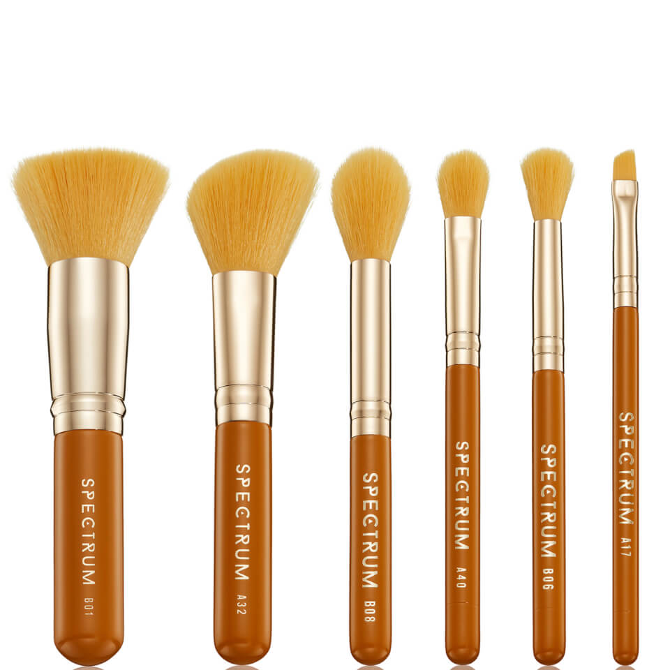 Spectrum Collections Simba 6-Piece Giftable Brush Set