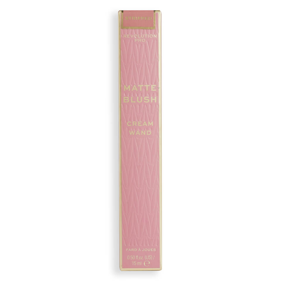Revolution Pro Iconic Matte Cream Blush Wand - Stripped Pink