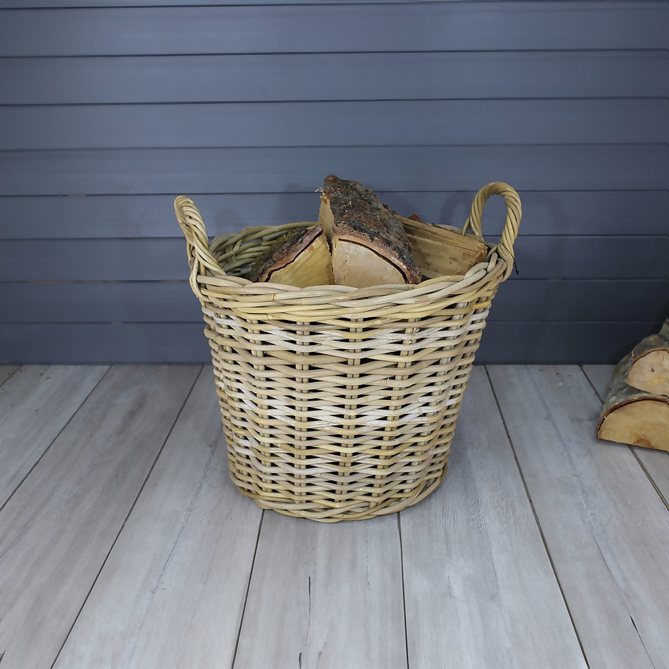 Large Kubu Log Basket Homebase