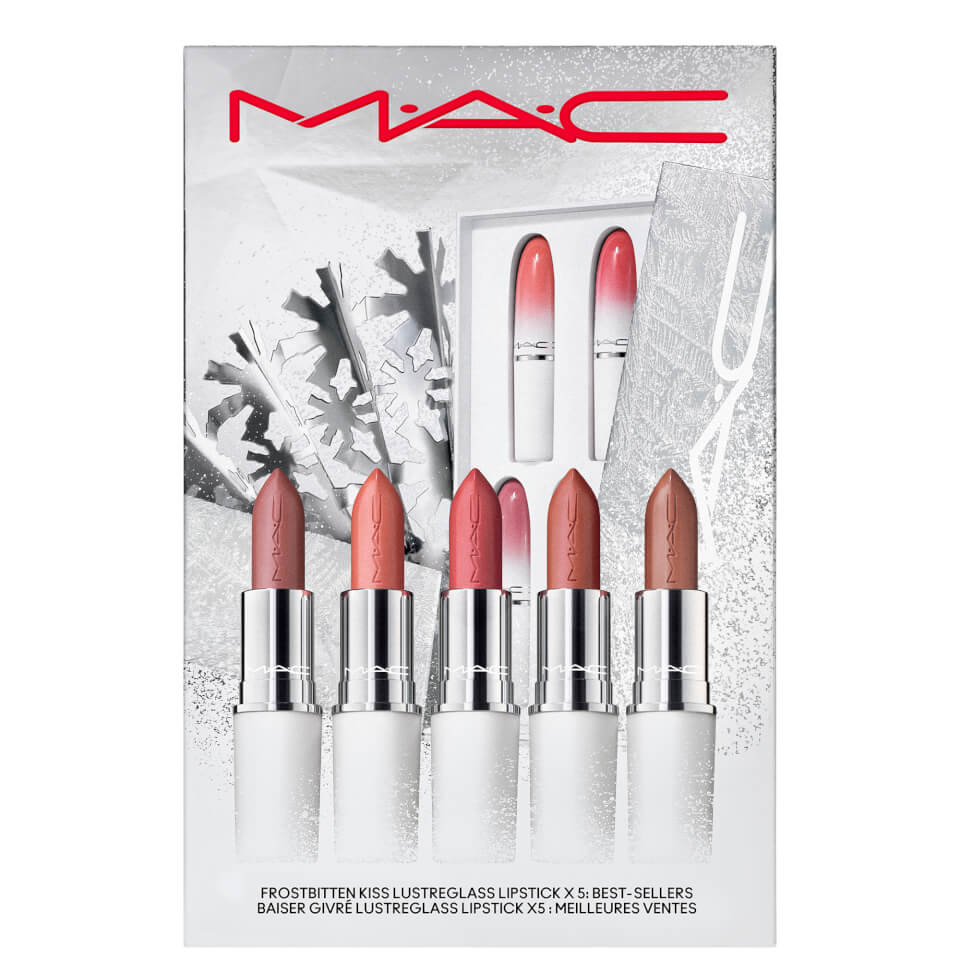 MAC Frostbitten Kiss Lustreglass Lipstick x 5 - Best-Sellers