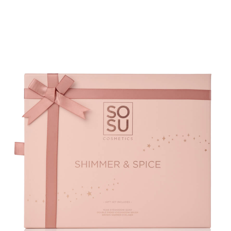 SOSU Cosmetics Eyeshadow Quad - Shimmer & Spice